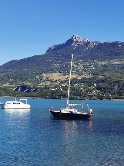 Duplex Cocooning Avec Vue Lac Et Montagnes ซาวีน ภายนอก รูปภาพ
