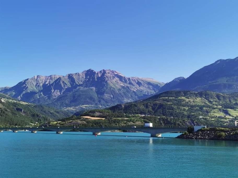 Duplex Cocooning Avec Vue Lac Et Montagnes ซาวีน ภายนอก รูปภาพ